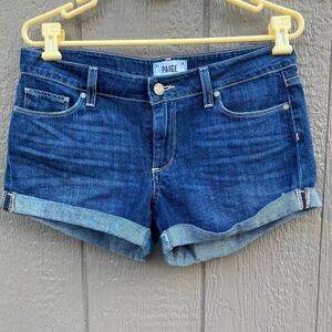 Paige Women’s size 27 jimmy jimmy denim jean shorts Candace